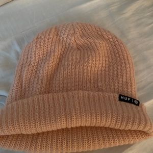 Pink HUF beanie